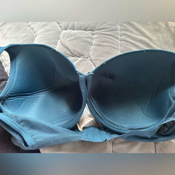 Cacique full coverage Underwire Push Up Sexy Bra in Blue Shooting Stars Sz 42DD - Picture 10 of 10